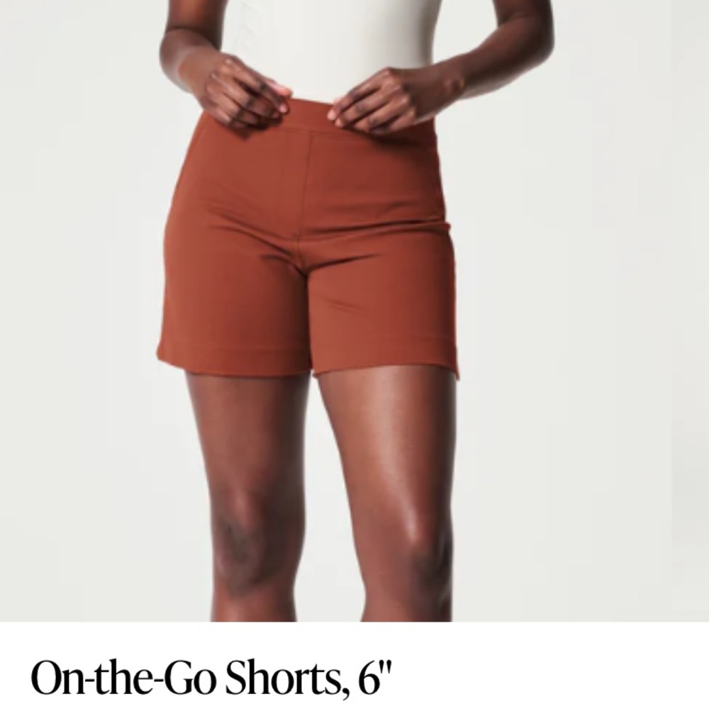 Size large Spanx pull on shorts